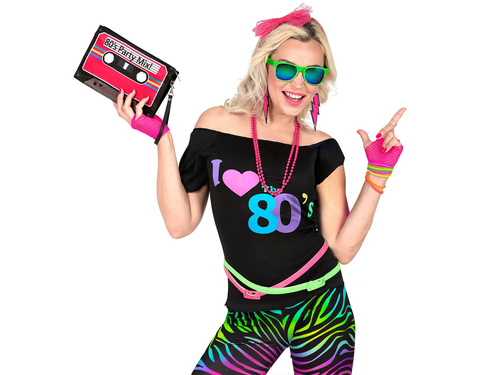 Tricou I ❤️ anii '80 pentru femei