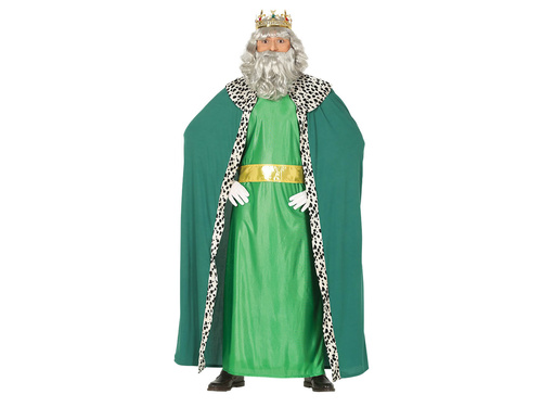 Costum de rege verde pentru bărbați