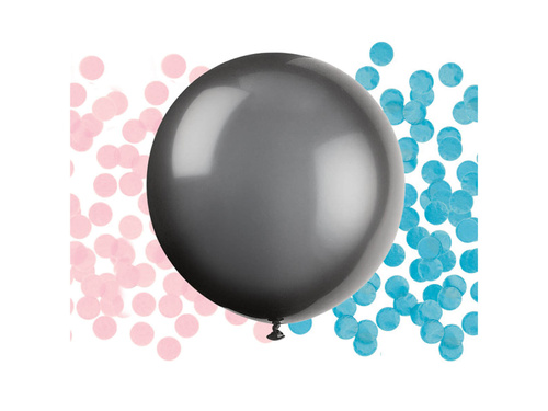 Balon gigant cu confetti Baby Shower - 1 buc.
