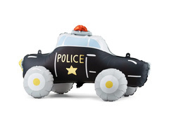 Mașină de poliție în picioare balon de folie - 90 x 41 cm - 1 buc.