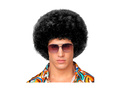Peruca neagră afro disco din anii '70.