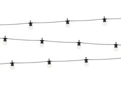 LED lumini decorative negru - 5 m - 1 buc.