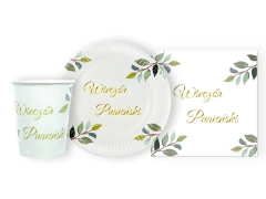 Veselă de unică folosință pentru Ladies' Night Out - 44 de bucăți.