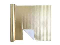 Suport de masă decorativ 3in1 - auriu metalic - 40 cm x 4,8 m - 1 buc.