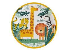 Farfurii aniversare Safari - 23 cm - 8 buc.