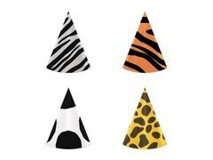 Capace aniversare Animale - 4 buc.