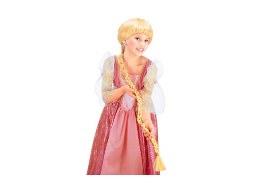 Peruca lui Rapunzel cu împletitură foarte lungă