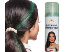 Spray de păr lavabil 125 ml - verde sclipitor
