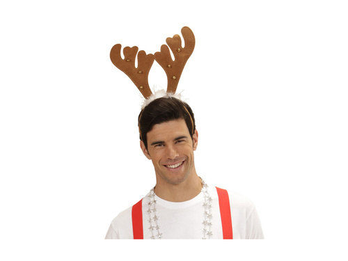 Bentiță din corn de ren cu clopoței și blană