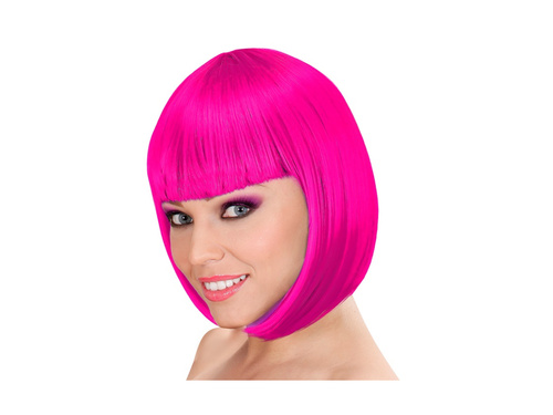 Peruca fucsia Lou Lou