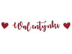 Banner „Valentine’s Day” – 120 cm – 1 bucată.
