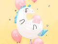 Balon cu folie Unicorn - 70 x 75 cm - 1 buc.