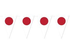 Japan Flag Hanging Banner - 5m