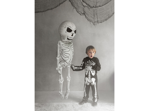 Halloween schelet balon folie - 46x129 cm - 1 buc.