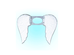 Aripi de înger din plastic 55×38 cm