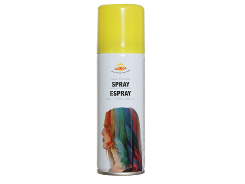 Spray de păr lavabil pastel 125 ml - galben