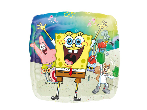 Balon cu folie SpongeBob - 43 cm - 1 buc.