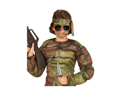 Pumnal cu teacă de camuflaj - 28 cm