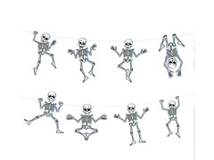 Ghirlandă schelete - 200 cm - 1 buc.