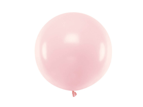 Balon gigant cu diametrul de 60 cm - roz pastel.