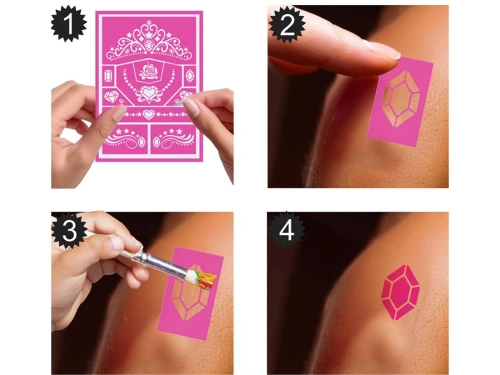 Șablon de machiaj Princess