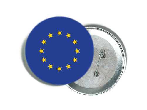 Pin cu steagul Uniunii Europene - 1 buc.