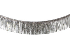 Ghirlandă cu ciucuri argintii - 600 cm - 1 buc.