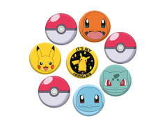 Cocarde „Pokémon” – 8 bucăți.