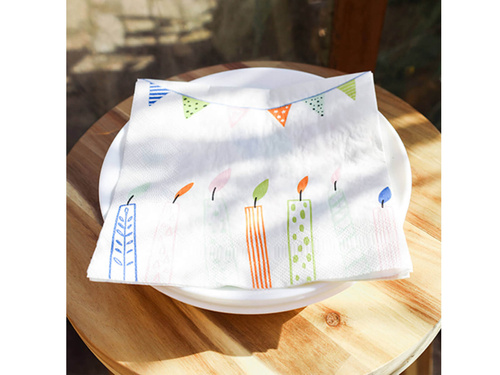 Șervețele Happy Birthday - 33 cm - 20 buc.