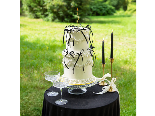 Cake Cupcake Picks - negru - 10 buc.