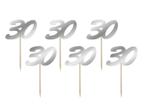 Picuri pentru tort 30 - 6 buc.