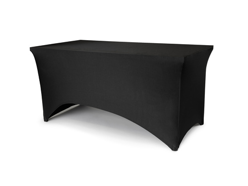 Față de masă neagră - 183x76x74 cm - 1 buc.