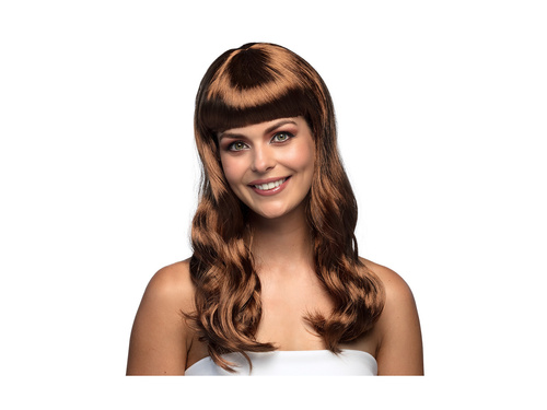 Peruca maro elegantă