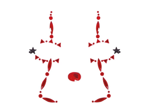 Autocolante autoadezive cu față de clovn