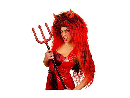 Peruca de diavol extra-lungă