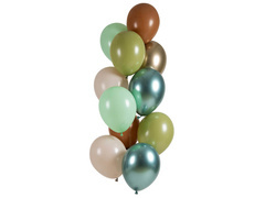 Set de baloane Safari - 33 cm - 12 buc.