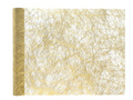 Panglică metalică pentru decorarea mesei - aurie - 30 cm x 5 m - 1 buc.