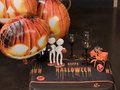Panoul Happy Halloween - 30 cm x 5 m - 1 buc.