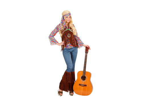 Costum hippie psihedelic