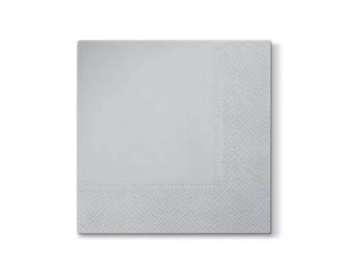 Șervețele argintii - 33 cm - 20 buc.