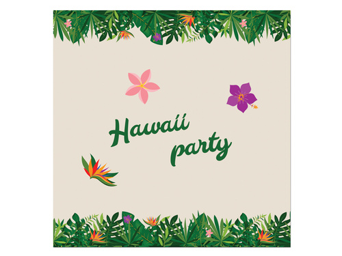 Șervețele Hawaii Party - 33 cm - 20 buc.