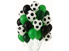 Fotbal baloane latex - mediu - 25 buc.