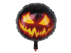 Balon folie Halloween Dovleac înfricoșător - 45 cm - 1 buc.