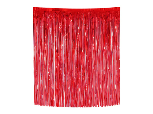 Decorațiuni pentru bradul de Crăciun Păr de înger roșu - 33 x 50 cm - 1 buc.