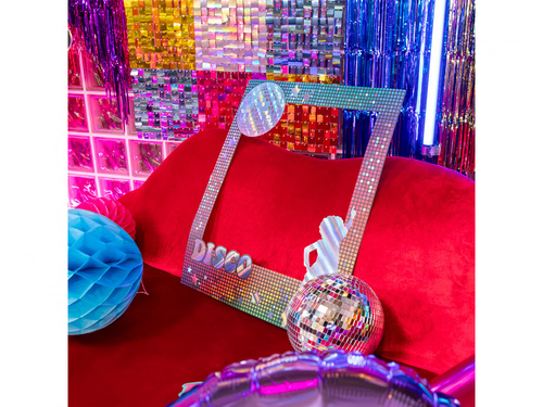 Rama pentru selfie Retro Disco - 1 buc.