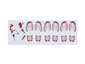 Halloween Bloody Footprints Autocolante