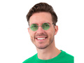 Ochelari hippie verde - 1 buc.