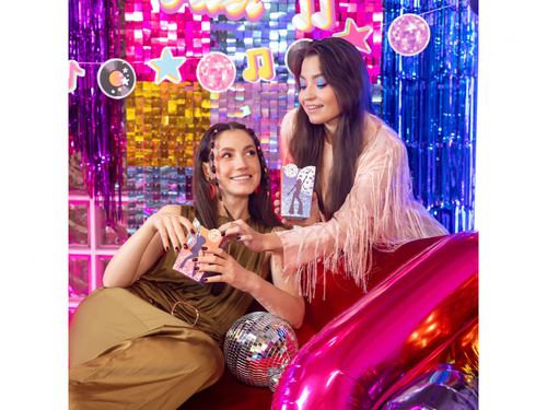 Cutii de popcorn Retro Disco - 6 buc.