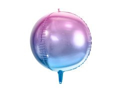 Balon violet albastru ombre - 35 cm - 1 buc.