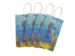 Pungi cadou Underwater World - 4 buc.